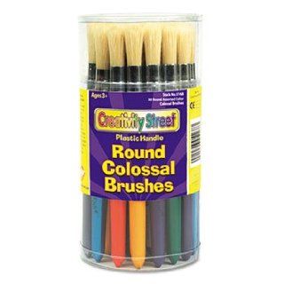 Colossal Brush, Natural Bristle, Round, 30/Set: Everything Else