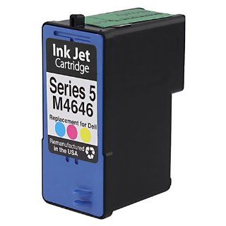 eForCity Dell Remanufactured Color Ink Cartridge   M4646 Compatible with: Dell 922 / 924 / 942 / 944 / 962 / 964: Electronics