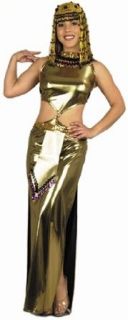 Adult Gold Cleopatra Costume (Size:X small 3 5): Clothing