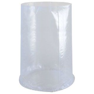 New Pig DRM927 Round Bottom Polyethylene Tie Off Drum Liner, For 55 Gallon Drums, 22 1/2" Diameter x 56" Height, 8 mil Thick, Clear (Box of 50): Drum And Pail Liners: Industrial & Scientific