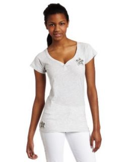 Twisted Heart Women's Lahaina Tee, Light Heather, Small at  Womens Clothing store