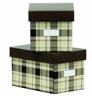 Krooom SoHo Collection Recycled Dry Erase Classic Storage Boxes (K 931/brs) : Suggestion Boxes : Office Products
