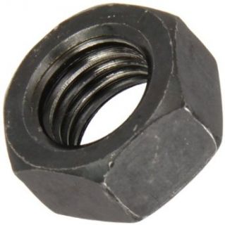 Steel Hex Nut, Plain Finish, Class 10, DIN 934, Metric, M4 0.7 Thread Size, 7 mm Width Across Flats, 3.2 mm Thick (Pack of 100): Industrial & Scientific