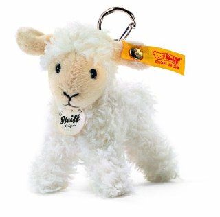 Steiff Keyring Lamb Wool White: Toys & Games