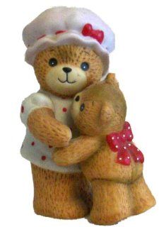 Lucy and Me   Mother Bear Hugging Baby Bear E4733   Collectible Figurines