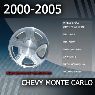 2000 2005 Chevy Monte Carlo Factory 16" Wheels Set of 4: Automotive