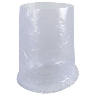 New Pig DRM921 Round Bottom Polyethylene Tie Off Drum Liner, For 15 Gallon Drums, 16" Diameter x 48" Height, 4 mil Thick, Clear (Box of 150): Drum And Pail Liners: Industrial & Scientific