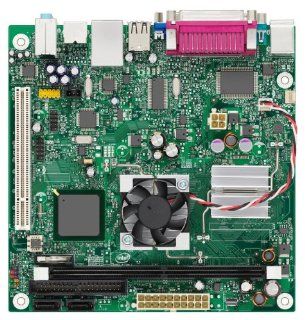 MB i945GC 10pk miniITX/mITX DDR2.SAT Gigabit Ethernet   video   HD Audio (6ch).Integrated ATOM CPU.8 x USB,: Computers & Accessories