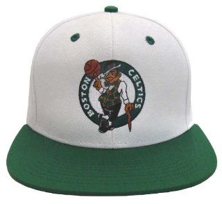 Boston Celtics Retro Logo Snapback Cap Hat Larry Bird McHale White Green: Everything Else