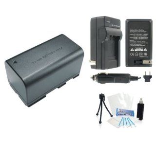 BP 927 High Capacity Replacement Battery with Rapid Travel Charger for Canon C2 DM MV1 DM MV10 E1 E2   UltraPro BONUS INCLUDED: Camera Cleaning Kit, Camera Screen Protector, Mini Travel Tripod : Digital Camera Batteries : Camera & Photo