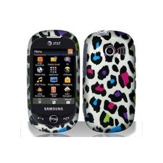 Samsung Flight 2 A927 (AT&T) Colorful Leopard Design Hard Case Snap On Protector Cover + Car Charger + Free Neck Strap + Free Magic Soil Crystal Gift: Cell Phones & Accessories