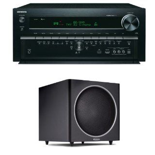 Onkyo TX NR929 9.2 Channel Network A/V Receiver Plus A Polk Audio PSW125 12 Inch Powered Subwoofer: Electronics