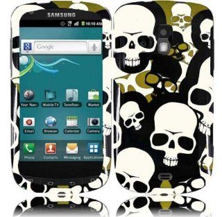 Black White Skull Hard Cover Case for Samsung Galaxy S Aviator SCH R930: Cell Phones & Accessories