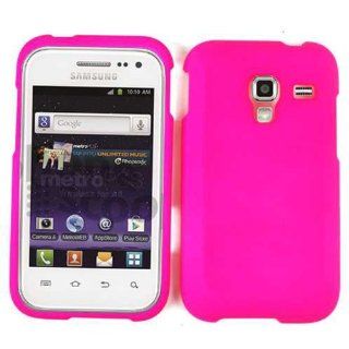 ACCESSORY HARD PROTECTOR CASE COVER FOR SAMSUNG ADMIRE 4G R820 FLUORESCENT DARK HOT PINK: Cell Phones & Accessories