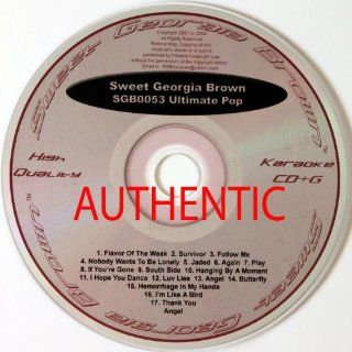 Sweet Georgia Brown ultimate Pop Hits SGB 053 (Karaoke CD&G): Music