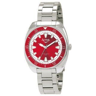 Activa By Invicta Men's SF260 003 Elegance Stainless Steel Analog Watch: Watches