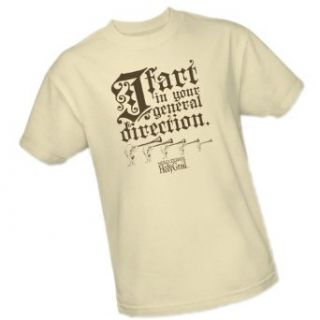 "I Fart In Your General Direction."    Monty Python And The Holy Grail Adult T Shirt, XXX Large: Movie And Tv Fan T Shirts: Clothing