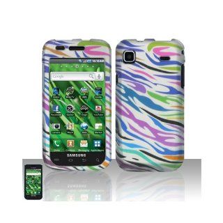 Colorful Zebra Hard Cover Case for Samsung Galaxy S Vibrant 4G SGH T959 SGH T959V: Cell Phones & Accessories
