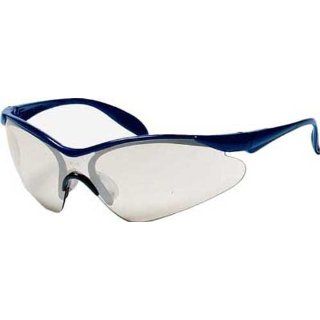 US Safety U93785 Citation Series 937 Wraparound Safety Glasses with Paddle Temples, Indoor/Outdoor Lens, Blue Frame (Box of 12): Industrial & Scientific
