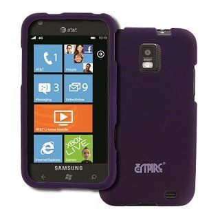 Purple Hard Case Cover for Samsung Focus S SGH I937: Cell Phones & Accessories