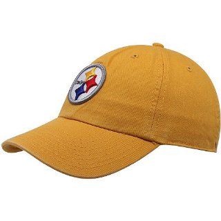 NFL Pittsburgh Steelers Men's Clean Up Cap, Gold, One Size : Sports Fan Baseball Caps : Sports & Outdoors