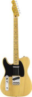 Squier by Fender Classic Vibe '50's Telecaster Electric Guitar, Left Handed, Butterscotch Blonde: Musical Instruments