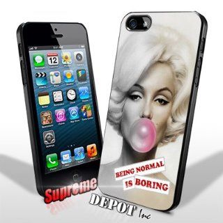 Marilyn Monroe Being Normal Is Boring Quote iPhone 5/5s Case By SD Inc: Cell Phones & Accessories