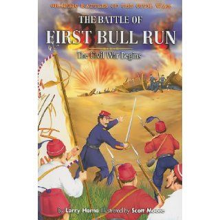The Battle of First Bull Run The Civil War Begins (Graphic Battles of the Civil War) Larry Hama, Scott Moore 9781404264762 Books