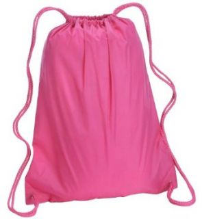 Liberty Bags Large Drawstring Backpack. 8882   One Size   Hot Pink: Clothing