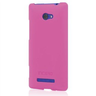 Incipio HT 313 Feather Case for HTC Windows Phone 8X   1 Pack   Retail Packaging   Neon Pink: Cell Phones & Accessories