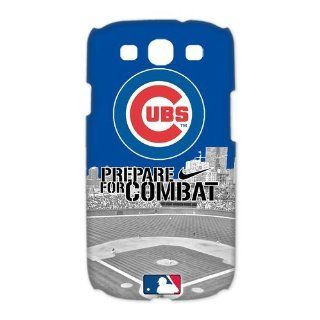 Custom Chicago Cubs 3D Cover Case for Samsung Galaxy S3 III i9300 LSM 979: Cell Phones & Accessories