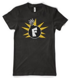 (Cybertela) F Bomb Women's T shirt Funny Tee: Novelty T Shirts: Clothing