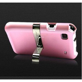 T mobile Samsung Vibrant SGH T959 & Galaxy S 4G SGH T959v Premium Case w/ Kickstand Color  PINK   ONLY FITS Galaxy S1   This case will NOT FIT Galaxy SII: Cell Phones & Accessories