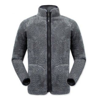 Greatdeal Men's Berber Fleece Two Sided Wear Jacket Outerwear Coat Size M Sports & Outdoors