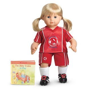 American Girl Bitty Twins Red Soccer Outfit also fits Bitty Baby ~DOLL IS NOT INCLUDED~ Toys & Games