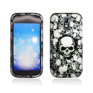 Black White Skull Hard Cover Case for Samsung Galaxy S2 S II T Mobile T989 SGH T989 Hercules: Cell Phones & Accessories