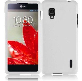 VMG Sprint LG Optimus G LS970 LS 970 Cell Phone Hard Case Cover   WHITE Matte [by VANMOBILEGEAR] *** For New LG Optimus "G" LS970 Sprint Version Cell Phone Only *** Cell Phones & Accessories