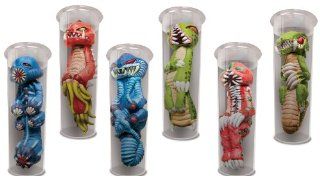 Test Tube Aliens   Evilution Series 2012 Collector's Pack   Complete Set of 6 Aliens: Venox, Psycus, Kleev, Spron, Tuth and Nash   New! [Toy] Ages 6+: Toys & Games