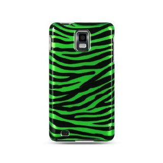 Green Zebra Stripe Hard Cover Case for Samsung Infuse 4G SGH I997: Cell Phones & Accessories