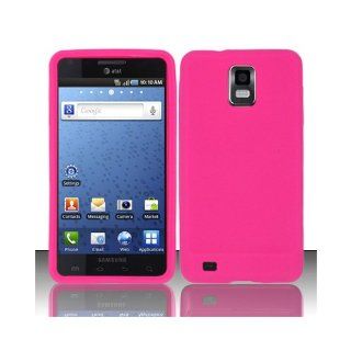 Pink Soft Silicone Gel Skin Cover Case for Samsung Infuse 4G SGH I997: Cell Phones & Accessories