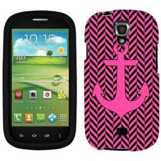 Samsung Galaxy Stratosphere II Anchor Chevron Mini Pink and Black Phone Case Cover: Cell Phones & Accessories