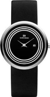 Danish Design IV13Q983 Stainless Steel Case Black Dial Leather Band Women's Watch at  Women's Watch store.