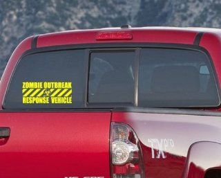 Zombie Response Vehicle 01VD Vinyl Decal Car or Wall Sticker Mural   Wall Decor Stickers  