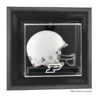 Purdue Boilermakers Black Framed Wall Mountable Mini Helmet Display Case   Memories   Mounted Memories Certified: Sports Collectibles
