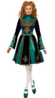 Traditional Irish Dancer Adult Costume Size Small: Toys & Games