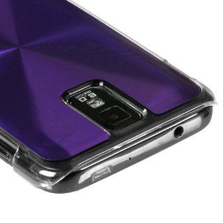 MYBAT SAMT989HPCBKCO006NP Premium Metallic Cosmo Case for Samsung Galaxy S II/T989   1 Pack   Retail Packaging   Purple. Cell Phones & Accessories