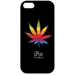Smoke Weed, iPot, Think Different 989, iPhone 5 Premium Hard Plastic Case, Cover, Aluminium Layer, Quote, Quotes, Motivational, Inspirational, Theme Shell: Cell Phones & Accessories