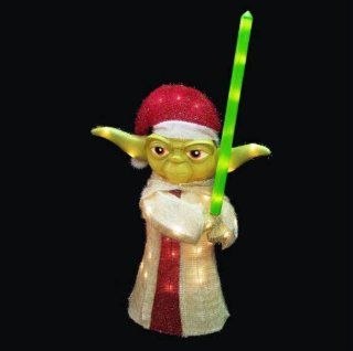 Kurt Adler 36" Lighted *Yoda* Yard Christmas Decoration Indoor/outdoor : Other Products : Everything Else
