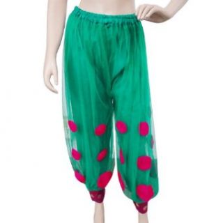 Cotton Harem Belly Dancing Long Pant Embroidered Women Wear Loose Jumpsuit at  Womens Clothing store: