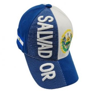 El Salvador Country Flag Embossed Hat Cap.. Great Quality Adult .. New at  Mens Clothing store